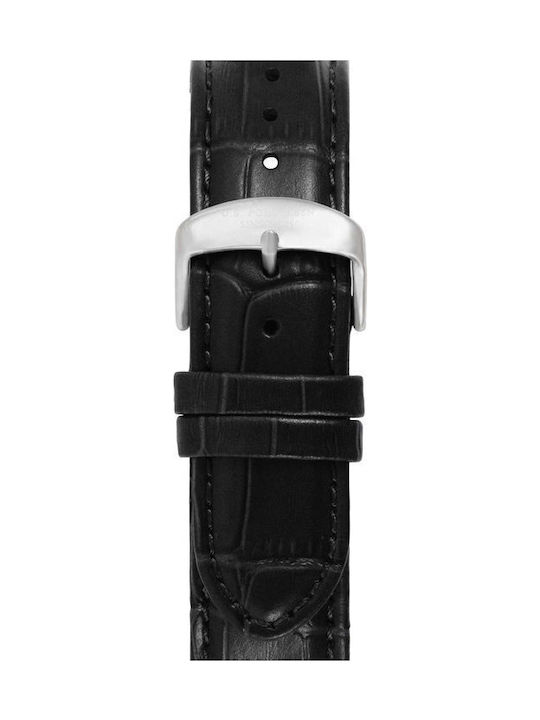 U.S. Polo Assn. Часовник На батерия с Кожена каишка