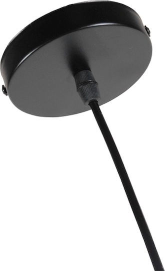 GloboStar Libby Hängelampe Gelb Raster mit Fassung E27 32x32x100cm.