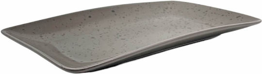 Ankor Premium Serving Platter Rectangular made of Porcelain Gray 27x16cm