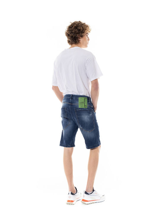 Cover Jeans Men's Shorts Jeans Blue