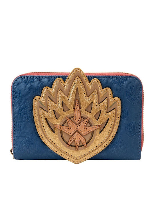 Loungefly Portofel pentru copii cu buzunar pentru monede cu fermoar Marvel Gardienii Galaxiei 3 Insigna Ravager Zip Around Loungefly Portofel pentru copii cu buzunar pentru monede cu fermoar Marvel Gardienii Galaxiei 3 Insigna Ravager Zip Around