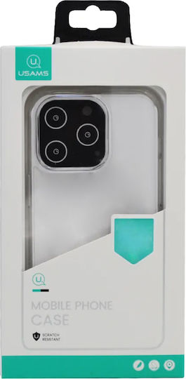 Usams Binz Back Cover Διάφανο Μπλε (iPhone 14 Pro)