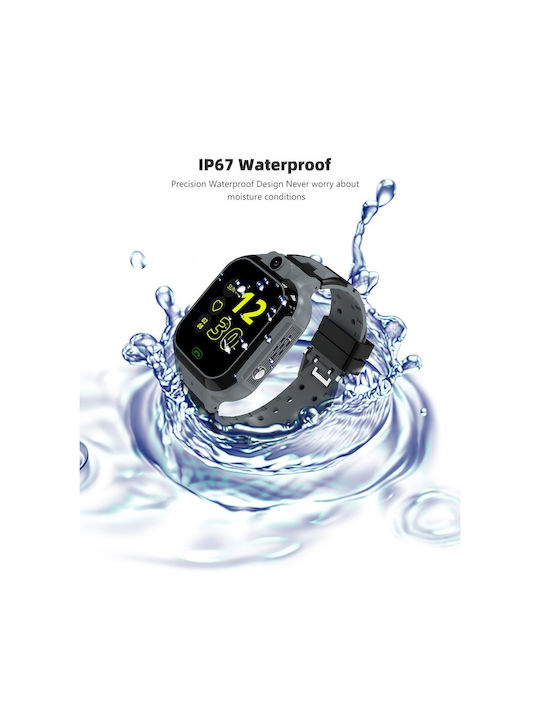 motto4u Παιδικό Smartwatch με GPS & Κάμερα Γαλάζιο