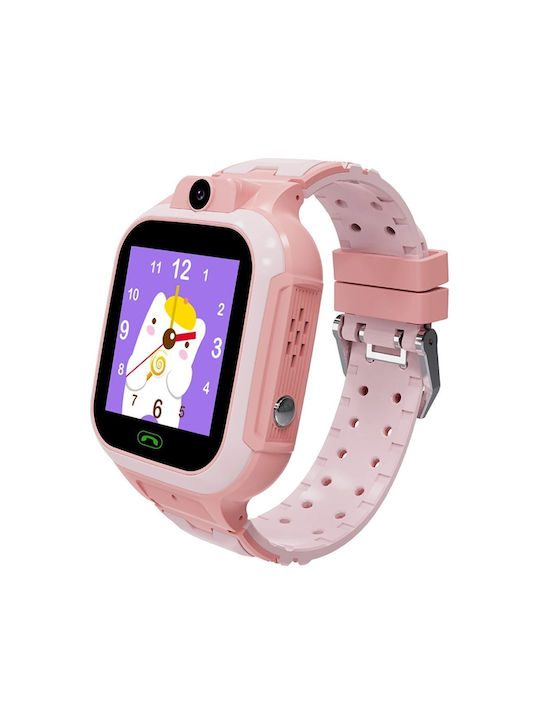 motto4u Kinder-Smartwatch 4G Mit GPS & Kamera Schwarz