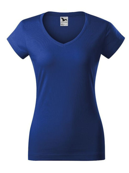 Malfini Women's Short Sleeve Promotional T-Shirt Blue