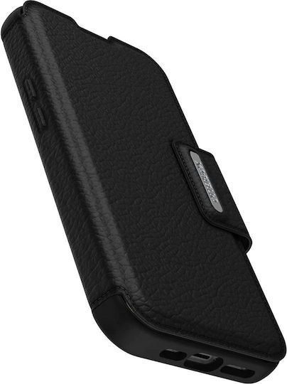 Otterbox Strada Series Via Wallet Δερμάτινο Μαύρο (iPhone 14 Pro Max)