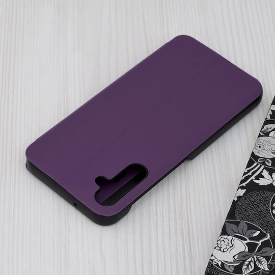 Techsuit 5G eFold Series Book Plastic / Piele artificială Violet (Galaxy A14)