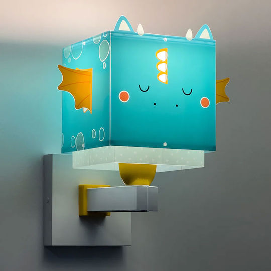 Ango Led Plastic Kids Wall Light Little Dragon