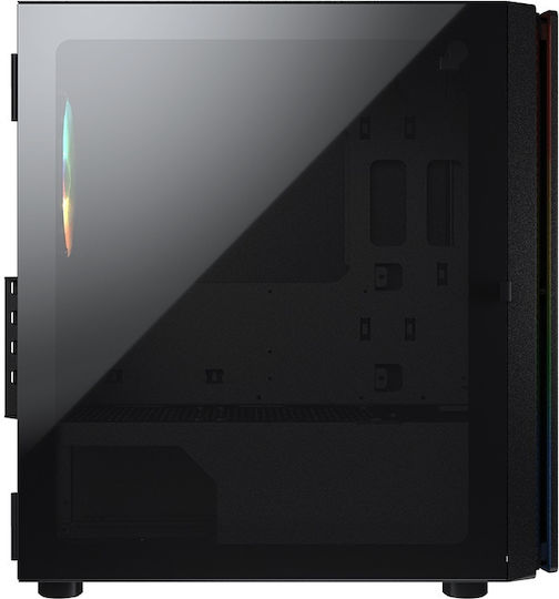 Cougar Purity RGB Gaming Mini Tower Carcasă PC cu Deschidere Laterală Neagră