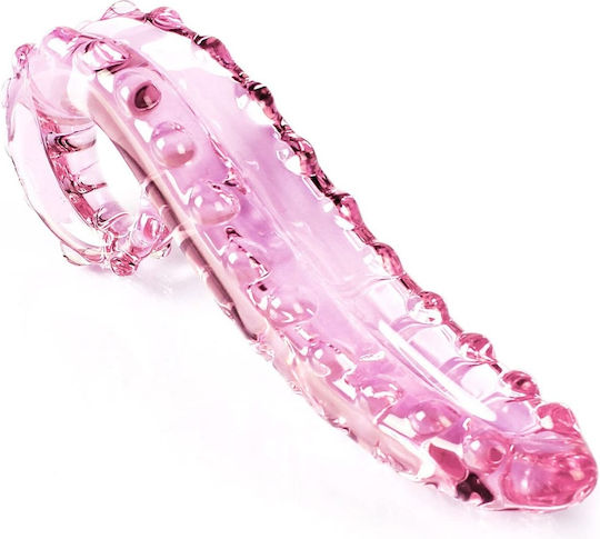 Kinksters Glass Dildo Pink 15.5cm