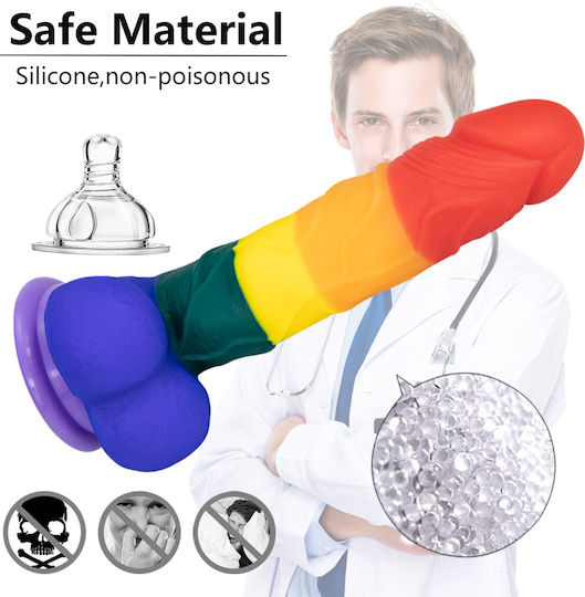 Kinksters Dildo realist cu Scrotum