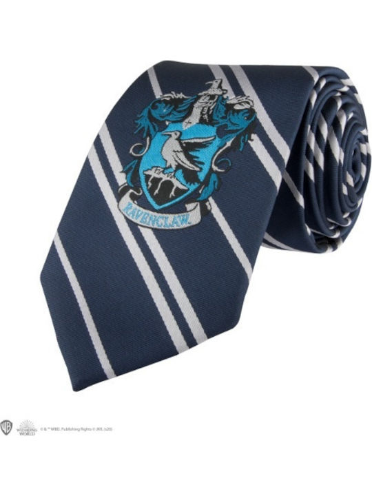 Cinereplicas Ravenclaw Ανδρική Γραβάτα Συνθετική με Σχέδια σε Navy Μπλε Χρώμα Cinereplicas Ravenclaw Ανδρική Γραβάτα Συνθετική με Σχέδια σε Navy Μπλε Χρώμα