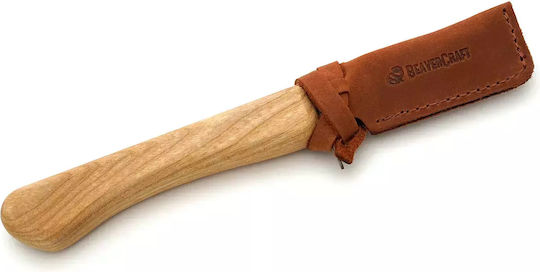 BeaverCraft Cuțit Coyote în Husă Din Piele