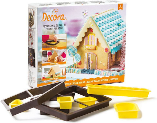 Decora Кутии за изрязване Пластмасови 8бр