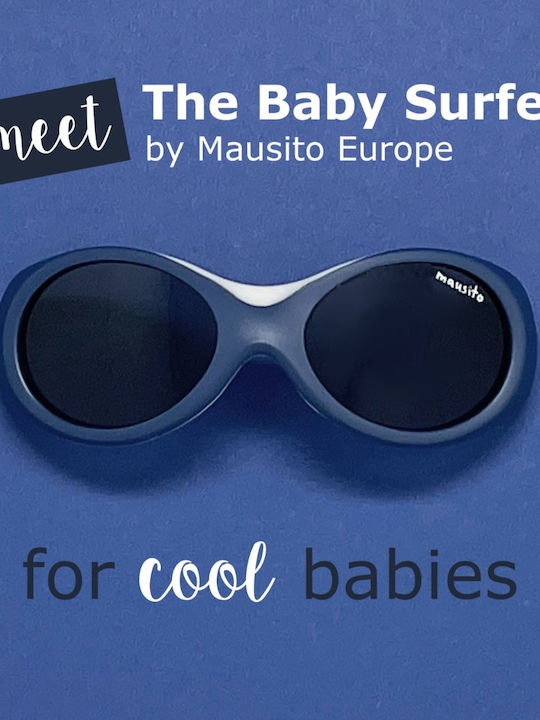 Mausito Baby Surfer Kids Sunglasses Blue for 0-1 Year