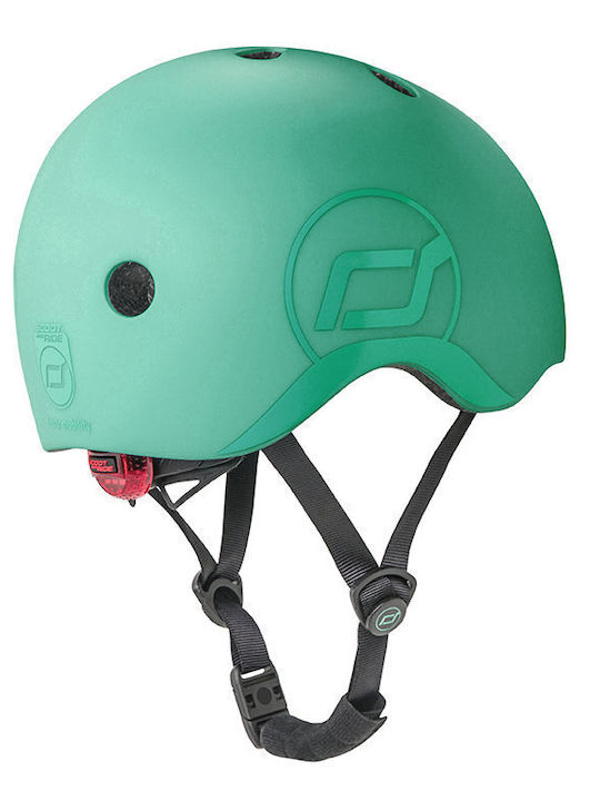 Scoot & Ride Kids' Helmet for City Bike Green S/M (51-55 cm) Forest