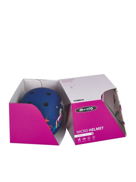 Micro Unicorn Kids' Helmet for City Bike Blue
