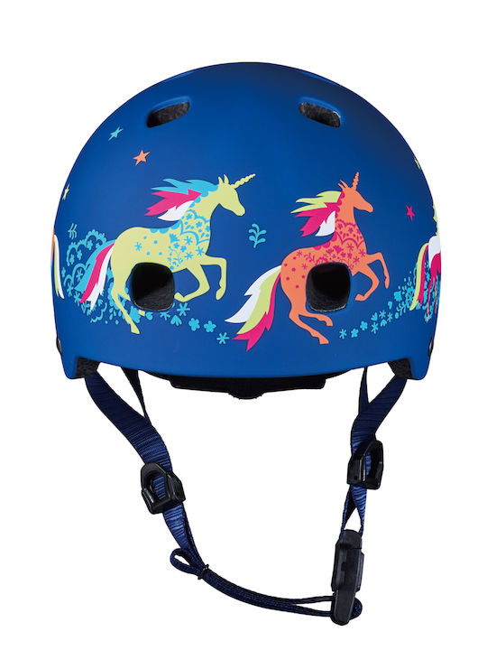 Micro Unicorn Παιδικό Κράνος για Πατίνι Μπλε