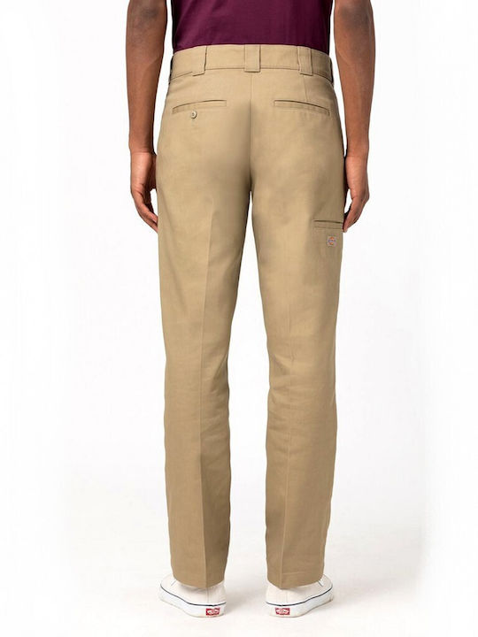 Dickies Men's Trousers Chino in Slim Fit Khaki