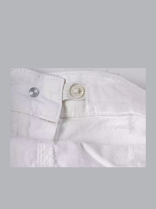 Losan Kids' Jeans Trousers White Losan Kids' Jeans Trousers White