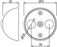 Disec Lock Glass Door