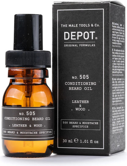 Depot Λάδι Περιποίησης για Γένια NO. 505 30ml