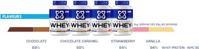 USN Whey+ Premium Whey Protein with Flavor Caramel Chocolate 2kg