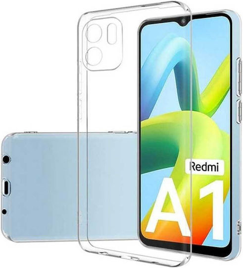 Umschlag Rückseite Silikon 2mm Transparent (Redmi A1)