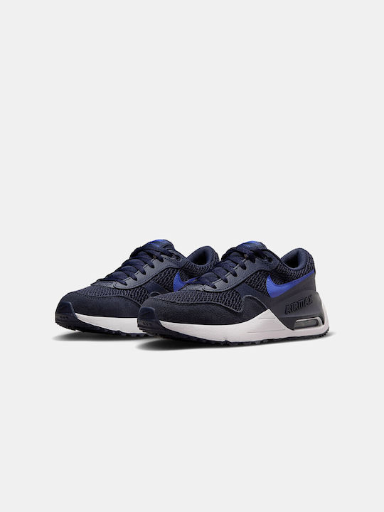 Nike Încălțăminte Sport pentru Copii Air Max Systm Obsidian / Hyper Royal / Alb