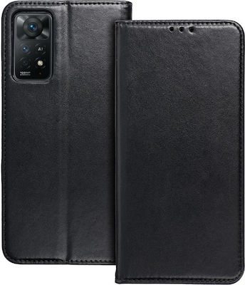 smart magneto Buchen Sie Synthetisches Leder Schwarz (Redmi Note 10 / 10s / Poco M5s)