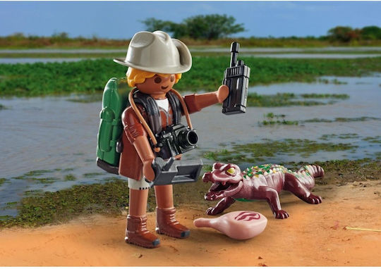 Playmobil Special Plus Εξερευνητής Αλιγάτορα για 4-10 ετών