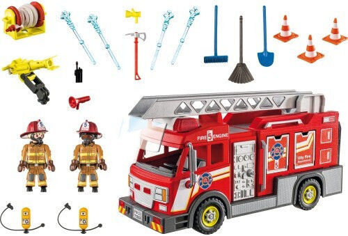 Playmobil City Action Vehicul de pompieri pentru 4-10 ani
