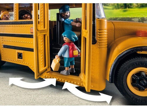 Playmobil City Life School Bus with Students for Ages 4-10