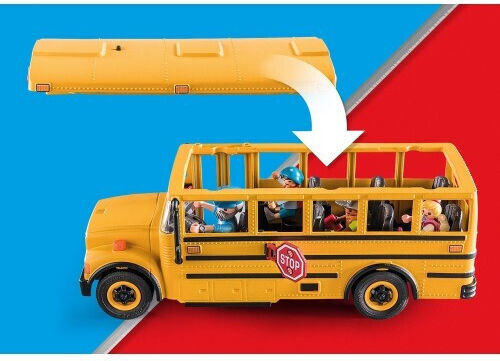 Playmobil City Life School Bus with Students for Ages 4-10