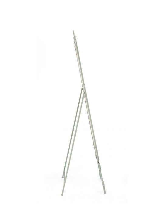 Bizzotto Harriet Boden- oder Standspiegel Oval mit Grünem Metallischen Rahmen 165x51cm