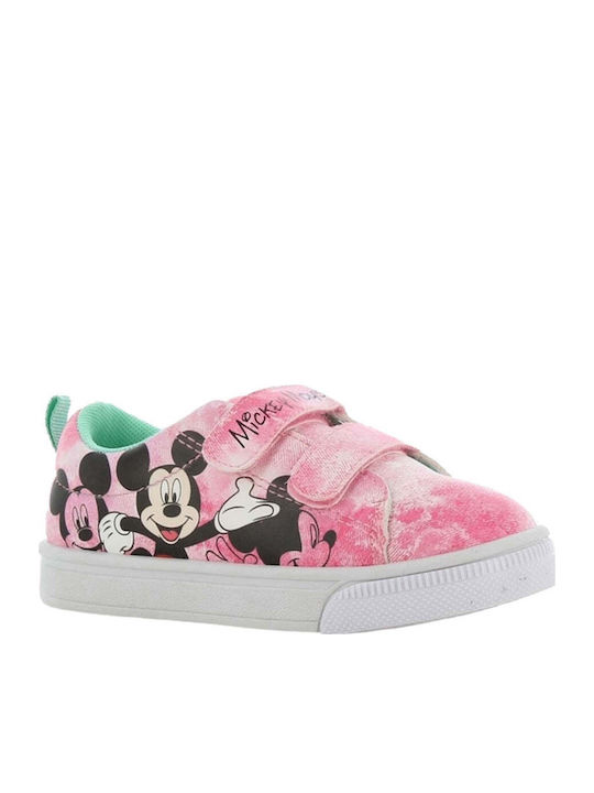 Παιδικά Sneakers με Σκρατς Ροζ