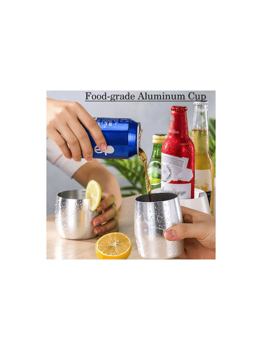Mug Metallic Silver 380ml
