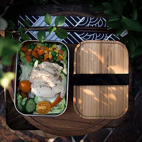 Boobam Cutie De Prânz Inox Argintie Cu Compartimente 1.2lt