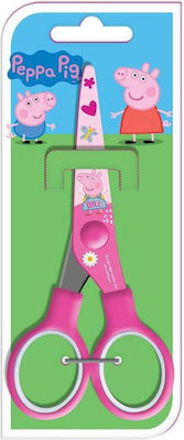 Diakakis Peppa Pig Children's Scissors 13.5cm with Metallic Blade Pink