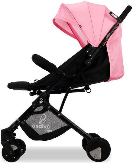 Asalvo Flight Verstellbar Kinderwagen Geeignet für Neugeborene Rosa 6.6kg