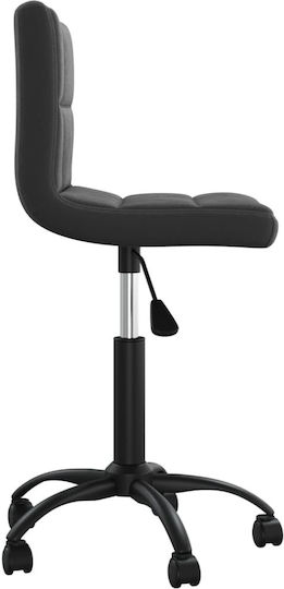 vidaXL Scaun De Birou Negru