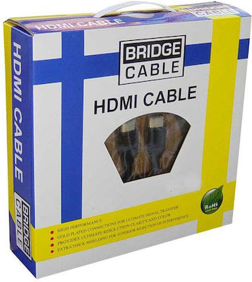 HDMI 2.0 Cable HDMI male - HDMI male 15m Black