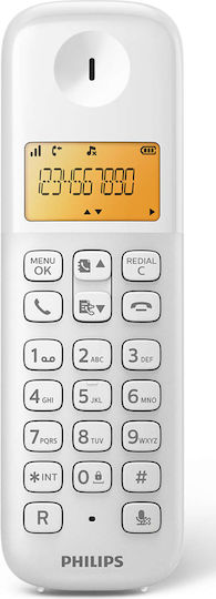 Philips D1601W Cordless Phone White