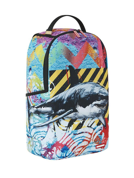 Sprayground Lone Shark School Bag Backpack Junior High-High School Multicolored