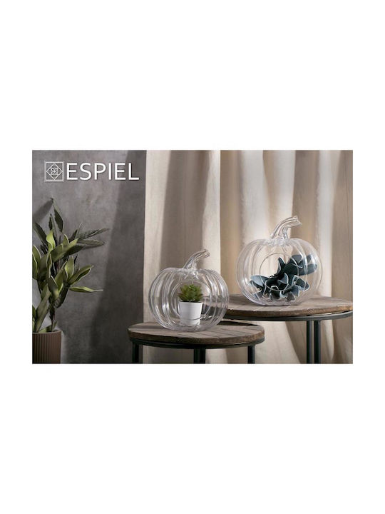 Espiel Декоративен Тиква от Стъкло 23x24x24см 1бр