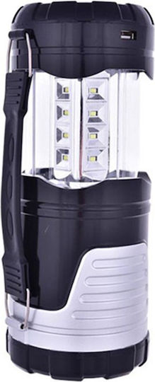 Led Solar Lantern for Camping with Flashlight 1W