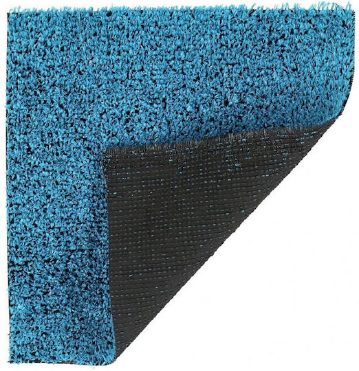Synthetic Turf in Roll 1x3m and 7mm Height in Blue Colour