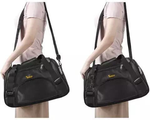 Purlov Purlov Dog/Cat Carrying Black Handbag L50xW25xH30cm