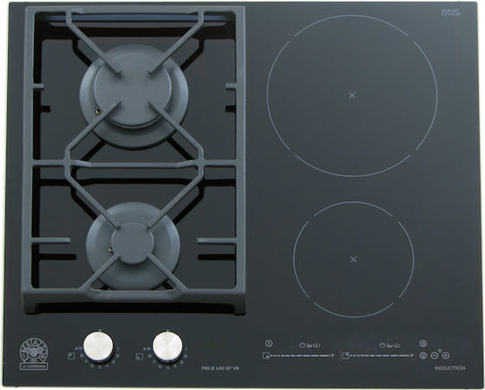 La Germania Natural Gas & Electric Cooktop Autonomous 60.6x50.5εκ.