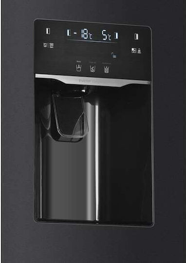 Tesla Side-by-Side Kühlschrank 513Es Total NoFrost H177xB90xT66cm. Inox RB5210FHXI